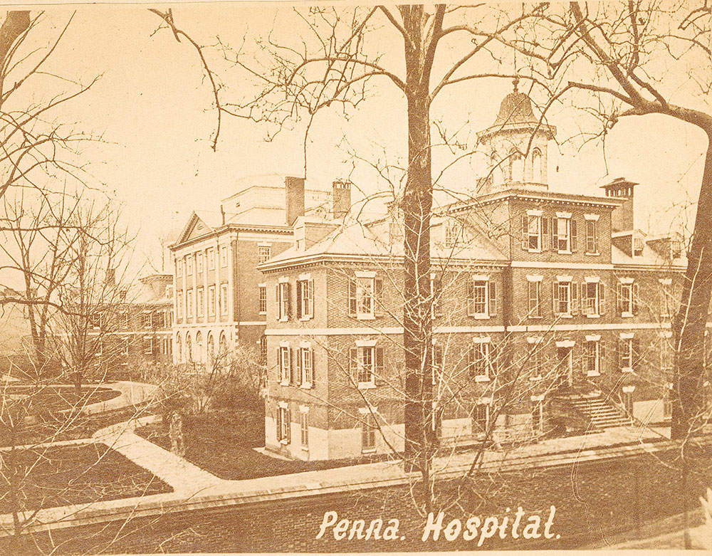 Pennsylvania Hospital Pine Street From 8th To 9th Digital