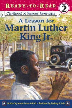 A lesson for Martin Luther King, Jr. cover