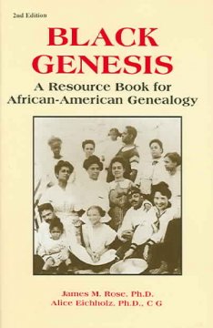 Black genesis : a resource book for African-American genealogy cover