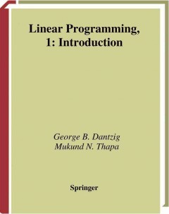 Linear programming.  1, Introduction