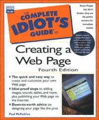 The complete idiot's guide to creating a web page  