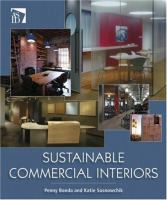 Sustainable commercial interiors   