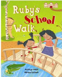 Ruby's school walk