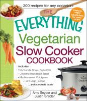 The everything vegetarian slow cooker cookbook