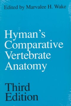 Hyman's comparative vertebrate anatomy.  