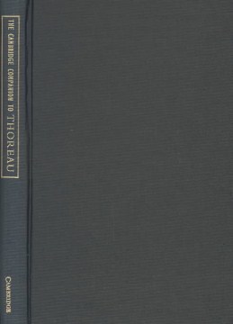 The Cambridge companion to Henry David Thoreau   