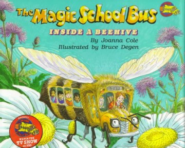 The magic school bus.  Inside a beehive cover