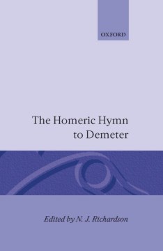 The Homeric hymn to Demeter.  