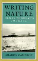 Writing nature : Henry Thoreau's Journal  