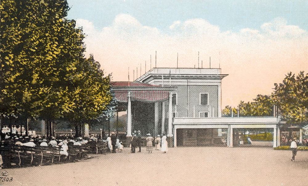Horace Trumbauer, Music Pavilion, Willow Grove Amusement Park, ca. 1895