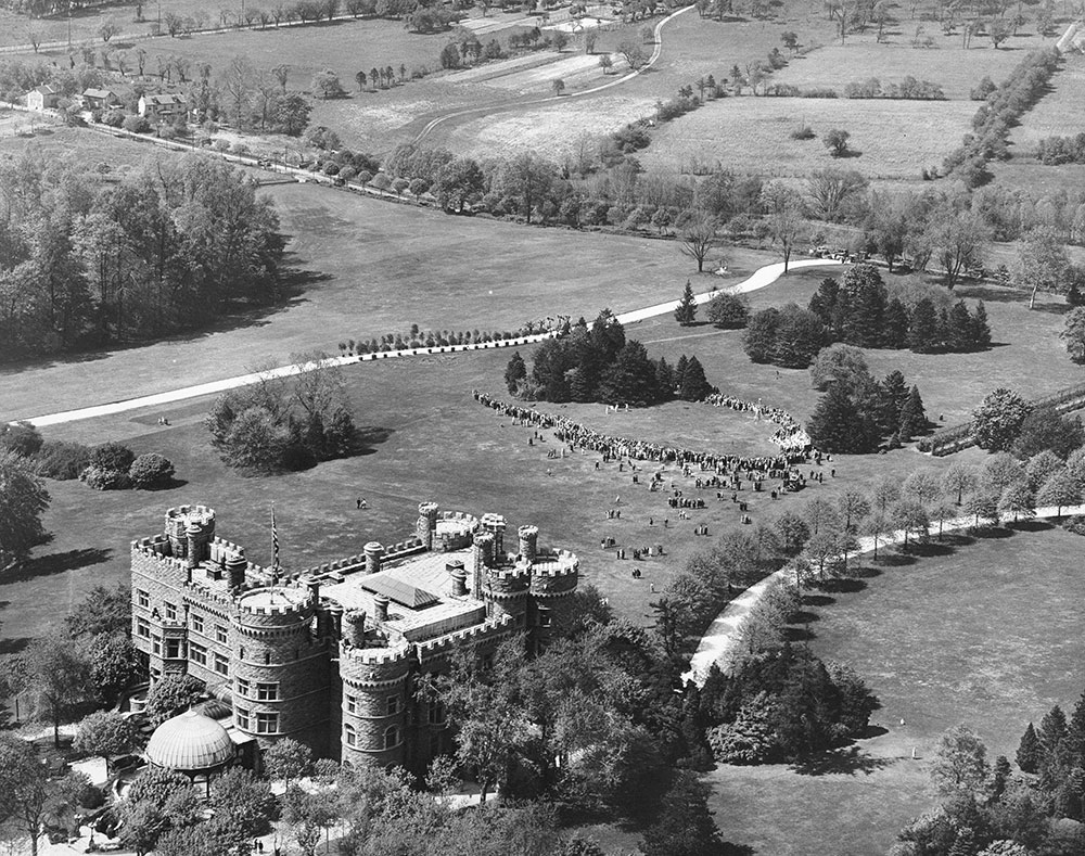 Grey Towers by Horace Trumbauer, residence of William W. Harrison, Glenside, PA, 1894