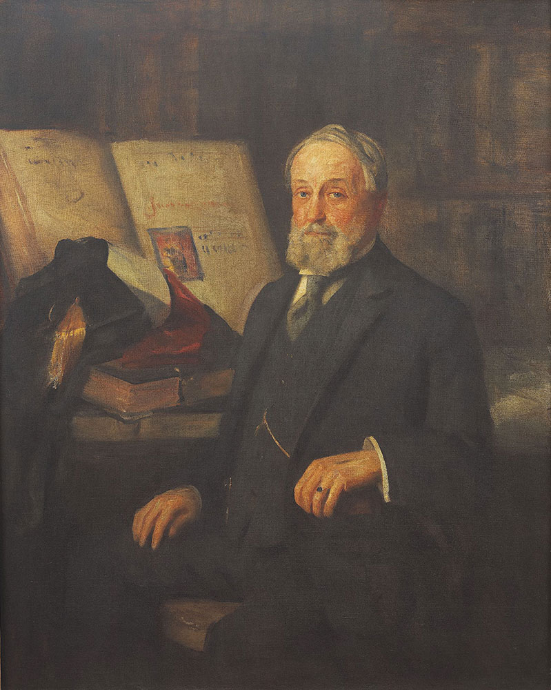 Portrait of librarian John Thomson
