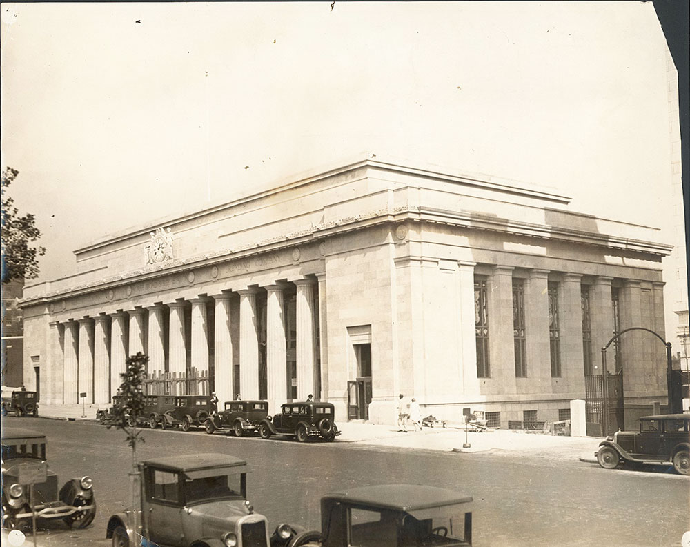Philadelphia and Reading Railroad North Broad Street Station, Philadelphia by Horace Trumbauer, 1928