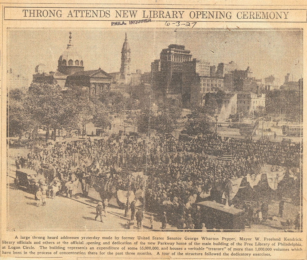 Throng attends new library opening ceremony