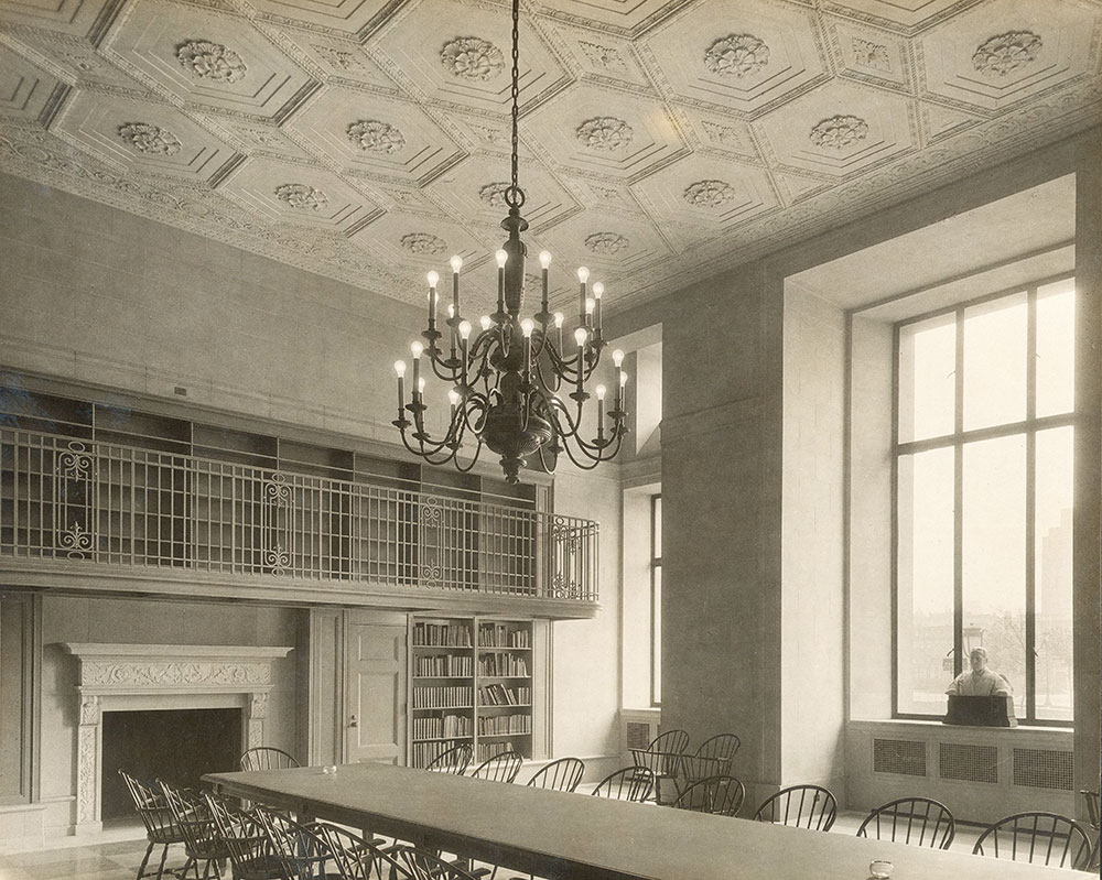 Trustees' Room, now Fleisher Collection of the Central Library of the Free Library of Philadelphia