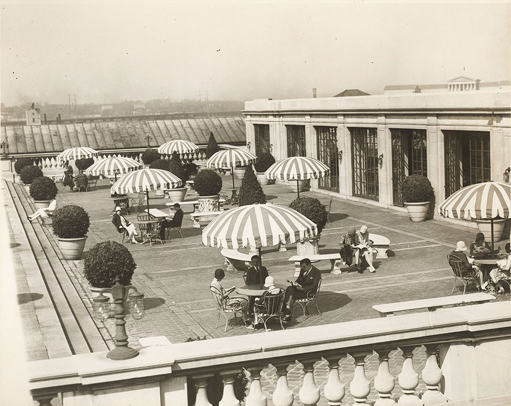 Rooftop Terrace of the Central Library of the Free Library of Philadelphia