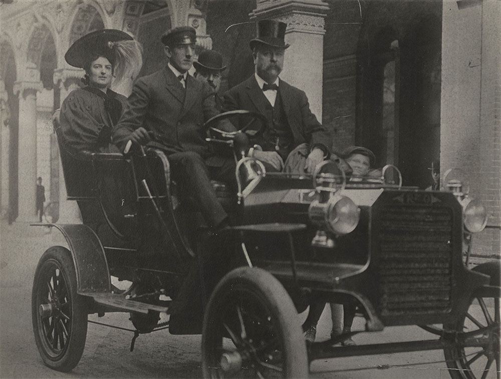 President Taft in Car