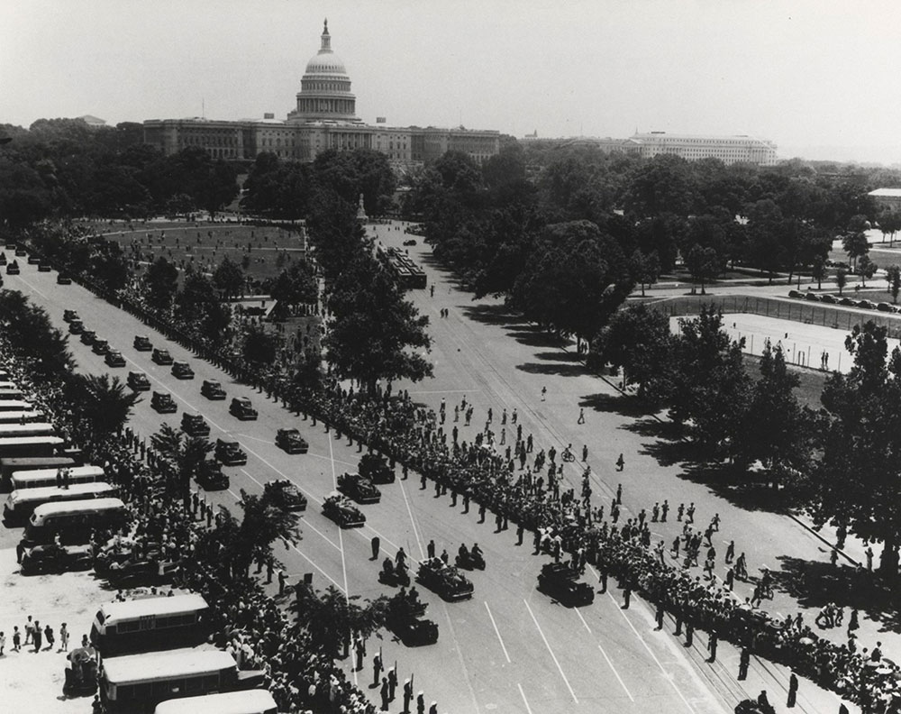 FDR's Inaugural parade