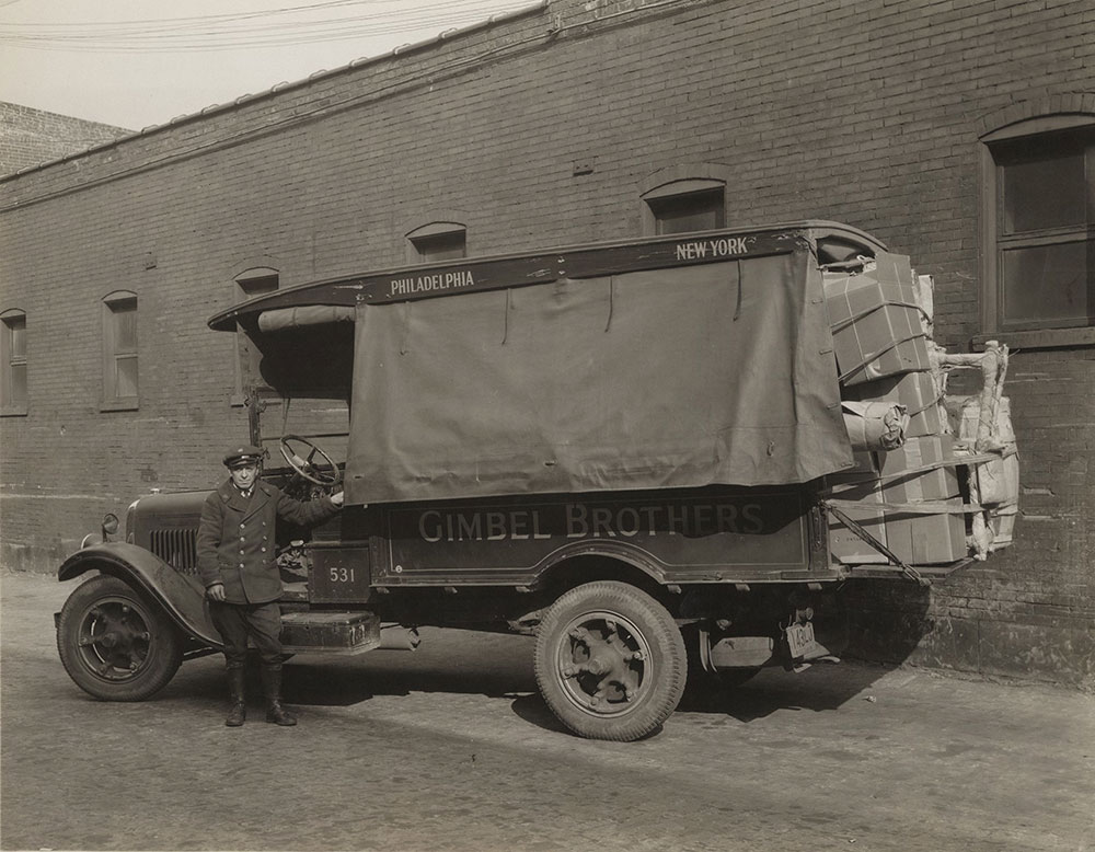 Gimbel Brothers delivery truck