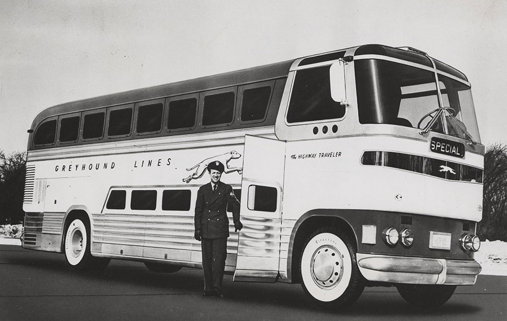 Greyhound 50 Passenger Bus 1948