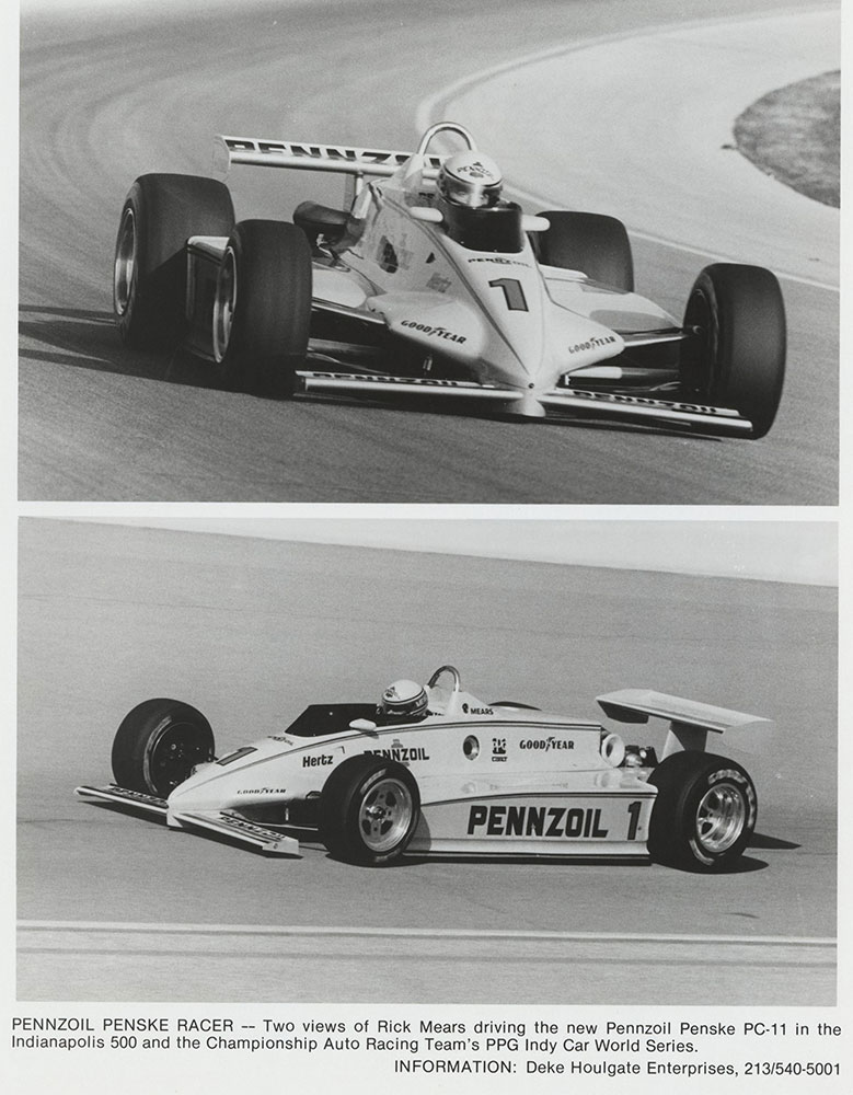 Pennzoil Penske Racer