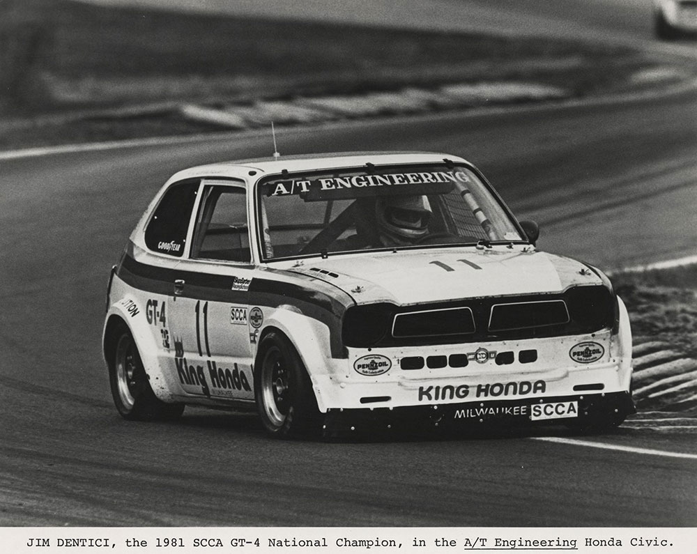 Jim Dentici : 1981 SCAA GT-4 Natl Champ