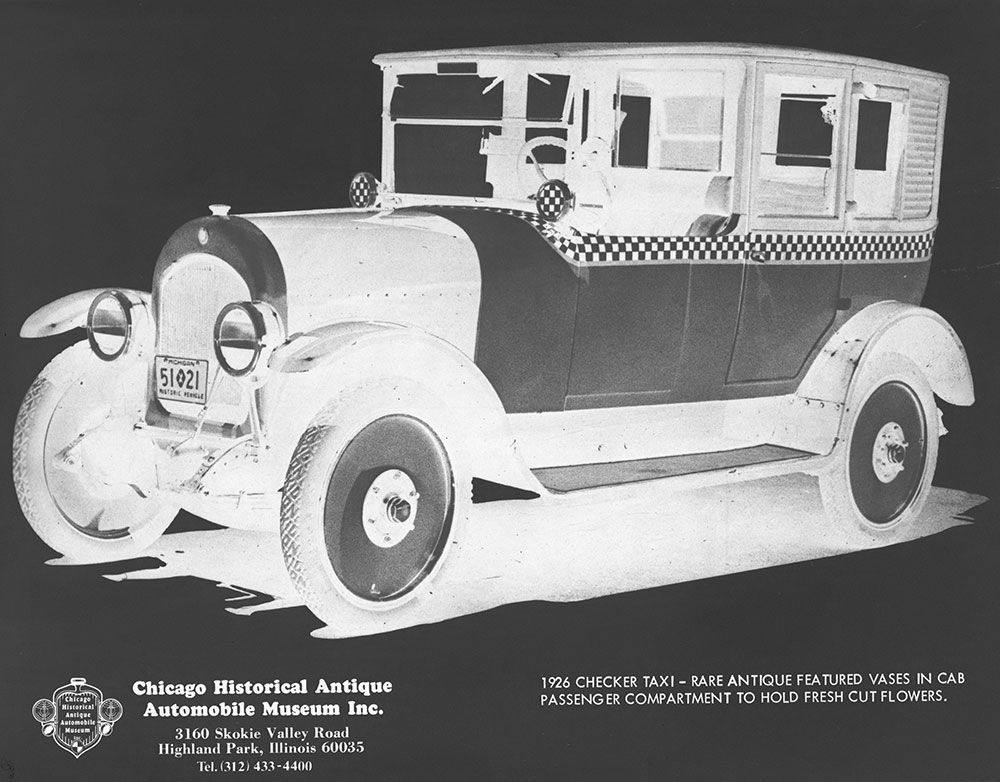 1926 Checker Taxi