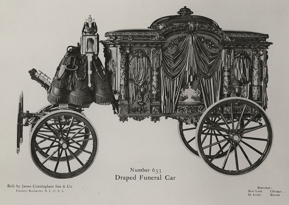 Funeral car No 633 - James Cunningham, Son & Co.