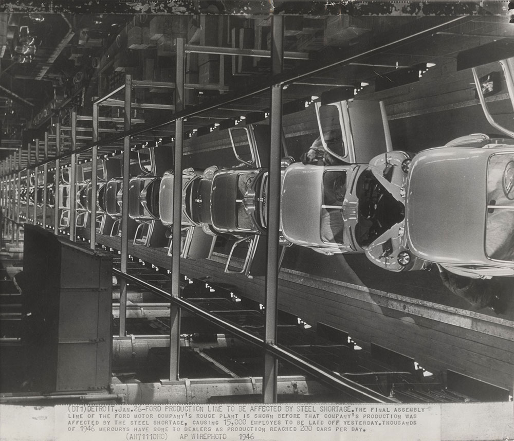 Ford assembly line - 1946