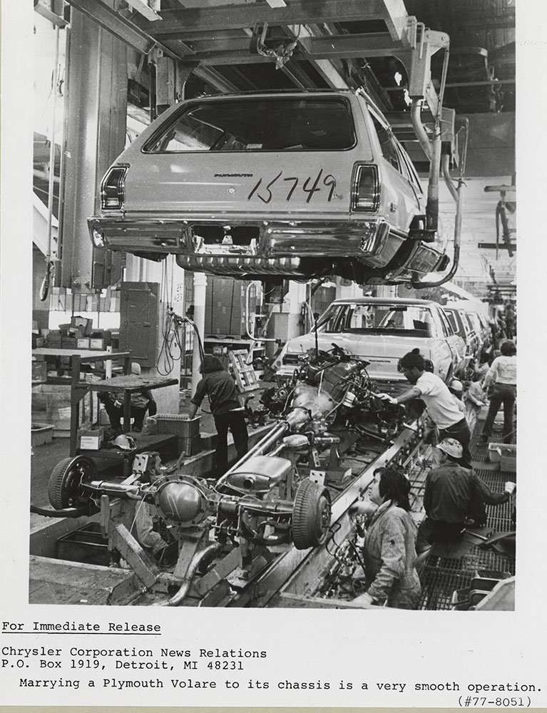 Chrysler assembly line