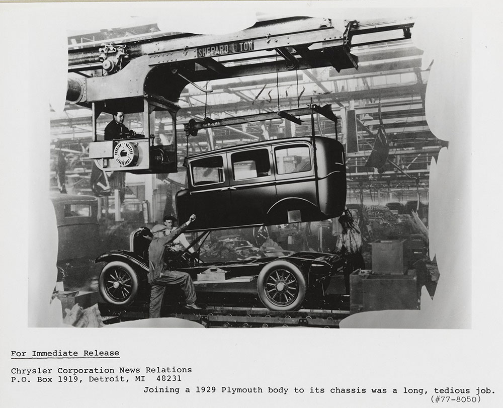 Chrysler assembly line