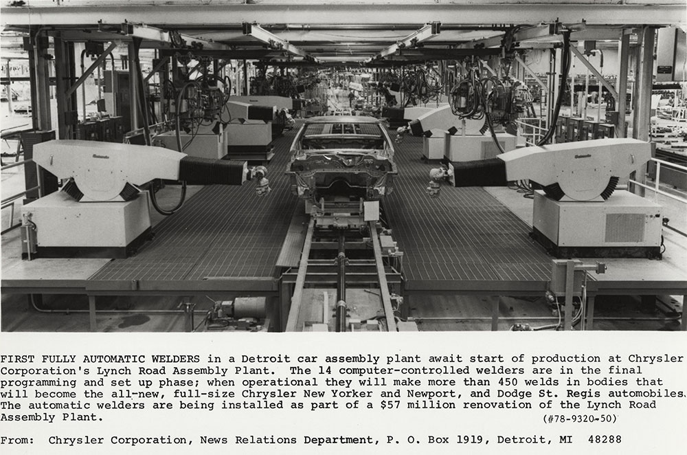 Chrysler assembly line