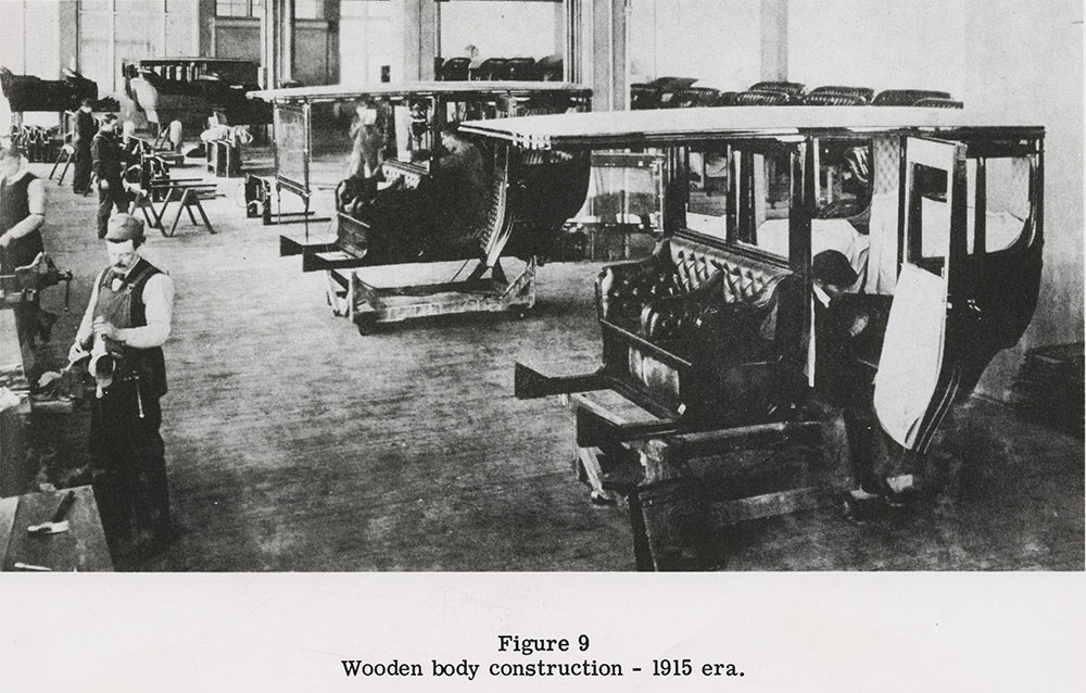 Wooden body construction 1915