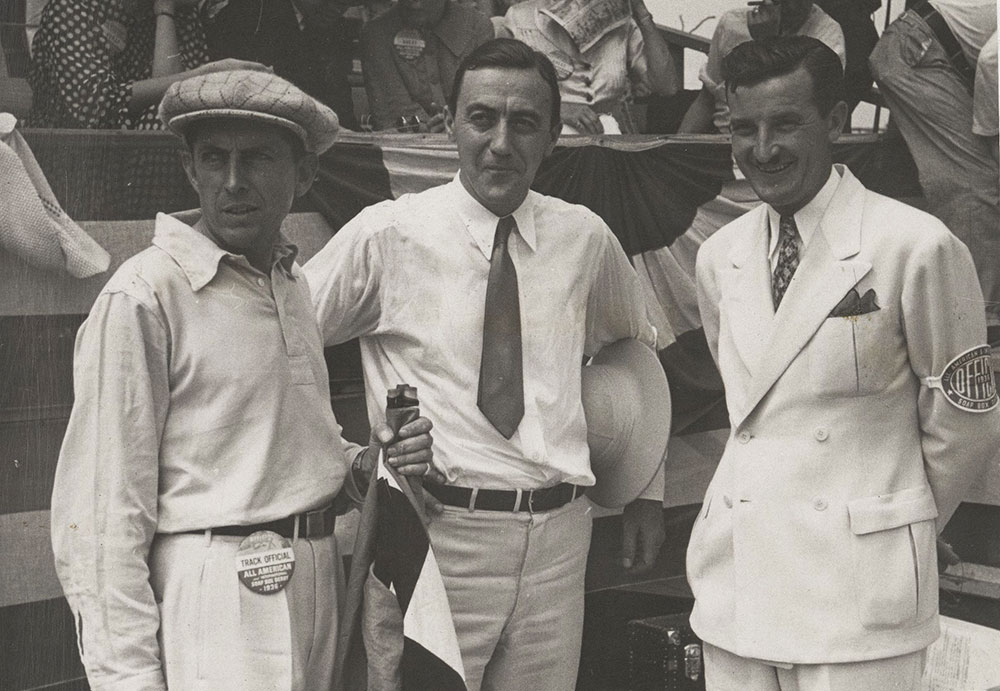 Race Day - Harry Hartz, C.P. Fisken, Wild Bill Cummings