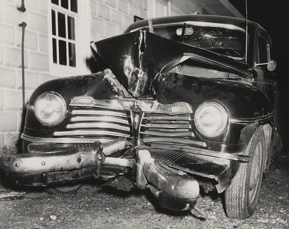 Crashed Plymouth