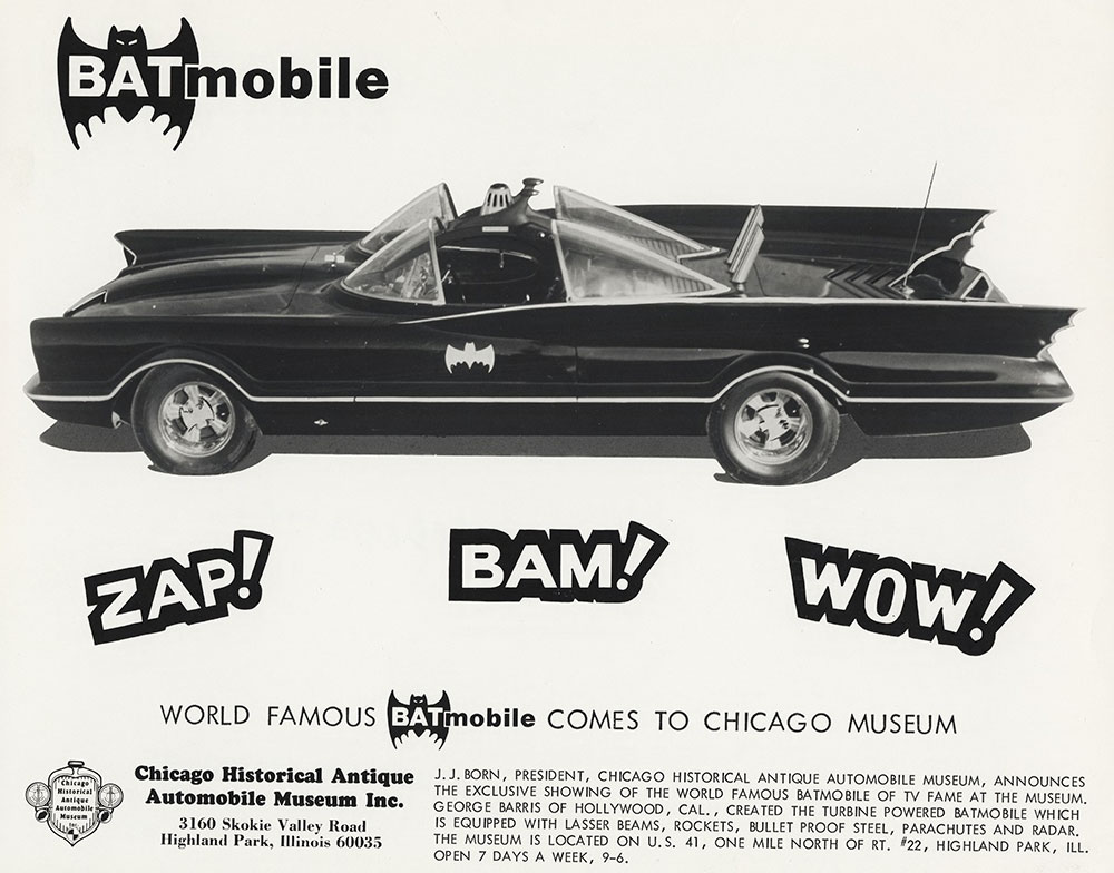 Batmobile Comes to Chicago Museum