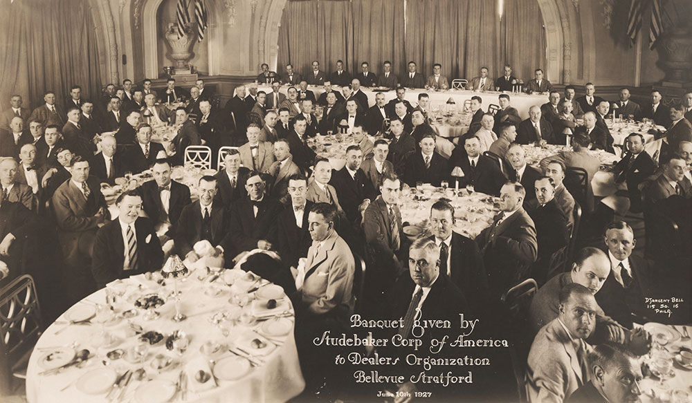 Banquet given by Studebaker Corp of America to Dealers Organization