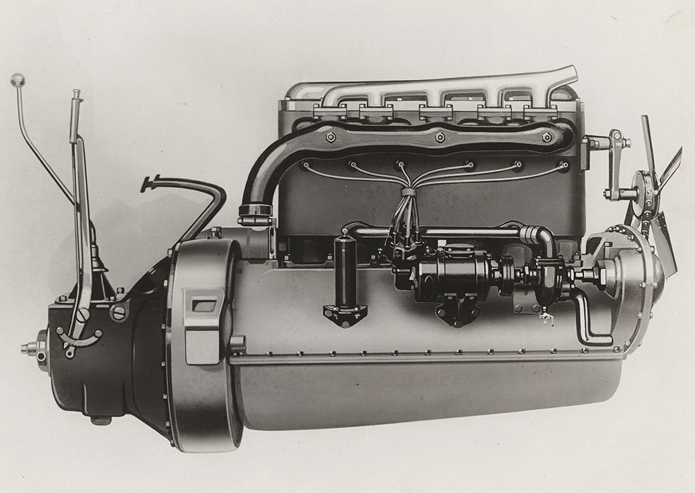 Exhaust side - Ace 1921