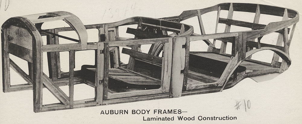 Auburn Body Frames, 1924