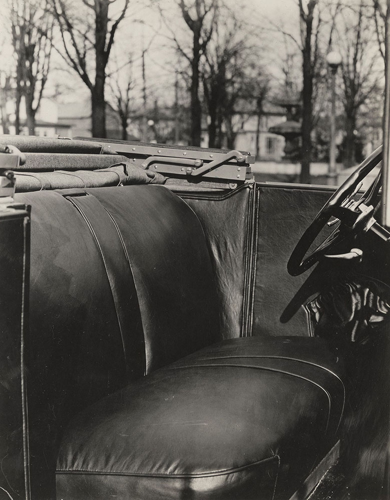 Auburn Cabriolet Interior, 1927