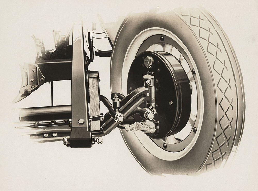 Auburn 8-88 Front Wheel, 1925