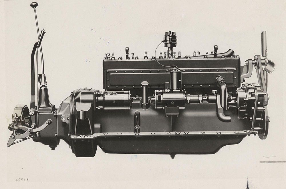 Auburn 8 In-line Motor, 1925