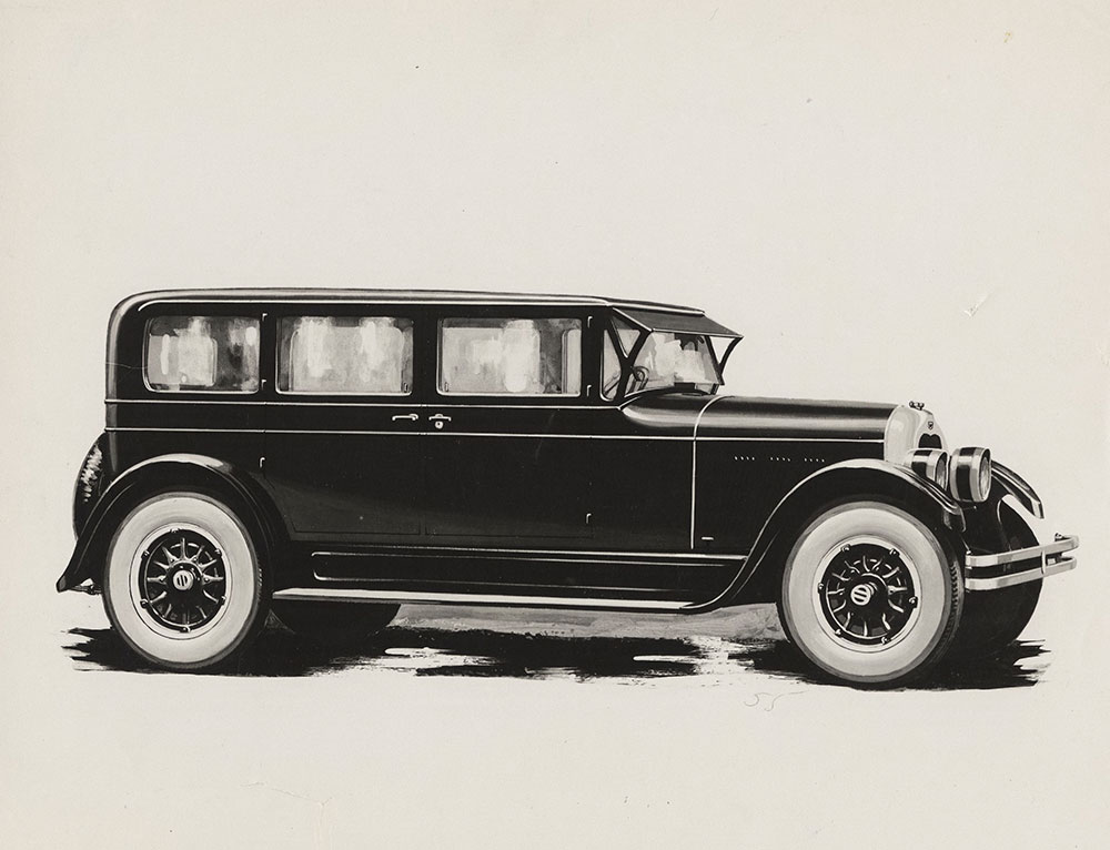 Auburn 6-66 Sedan, 1925 - Digital Collections - Free Library
