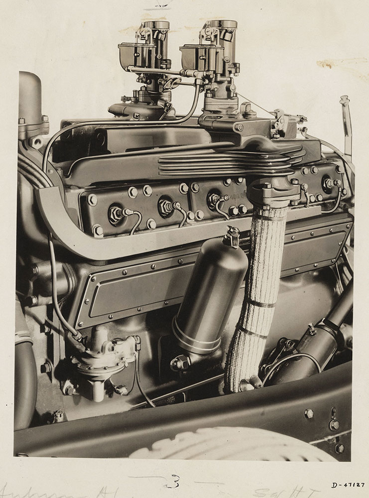 Auburn 12-160, Lycoming engine