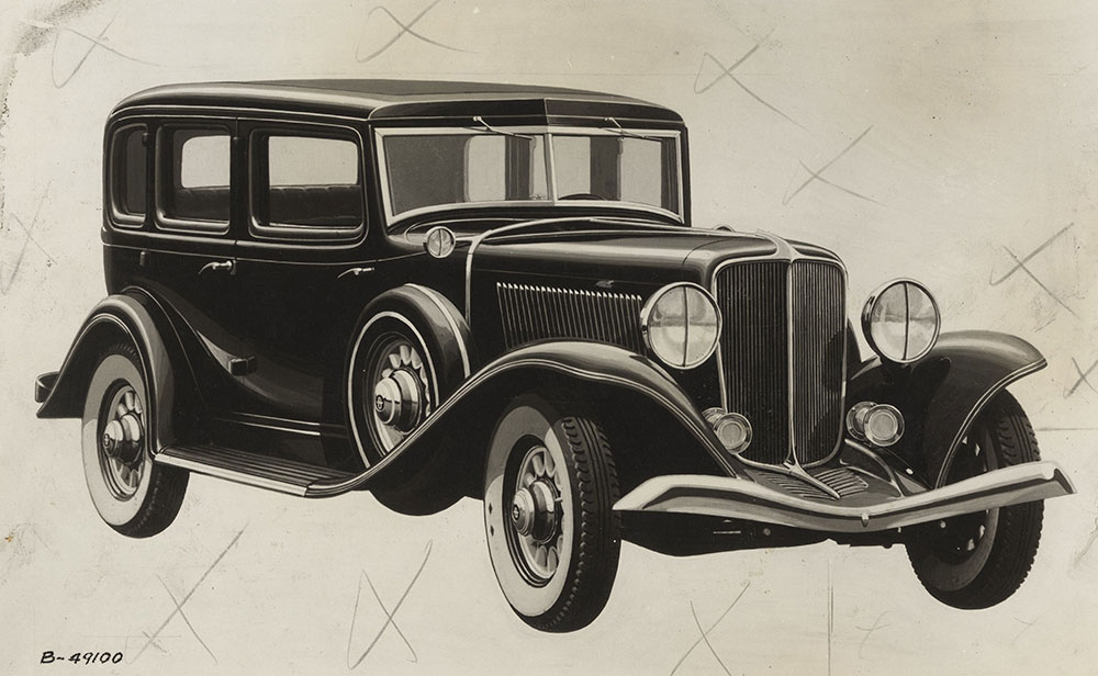 Auburn Salon 5 Passenger Sedan, 1933