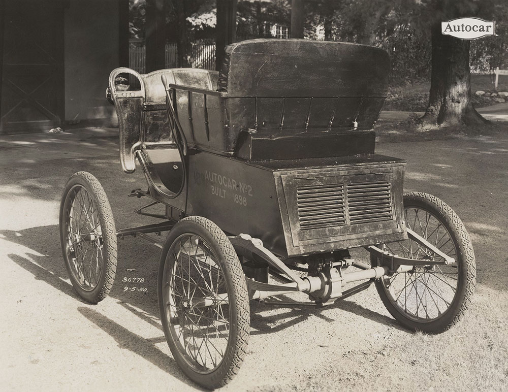 AutoCar No. 2- Built in 1898