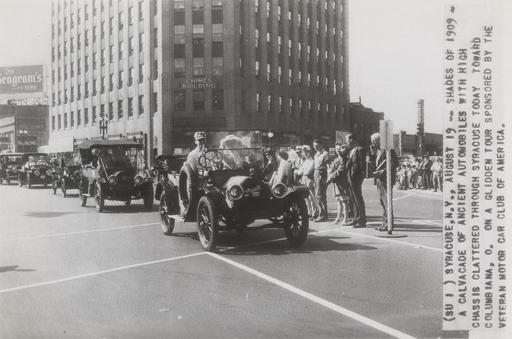 Glidden Tour. Buick in Front-1909