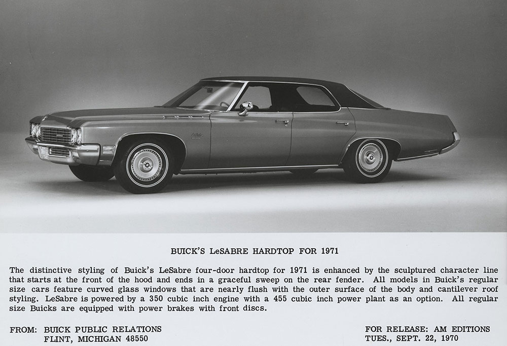 Buick Le Sabre Hardtop-1971