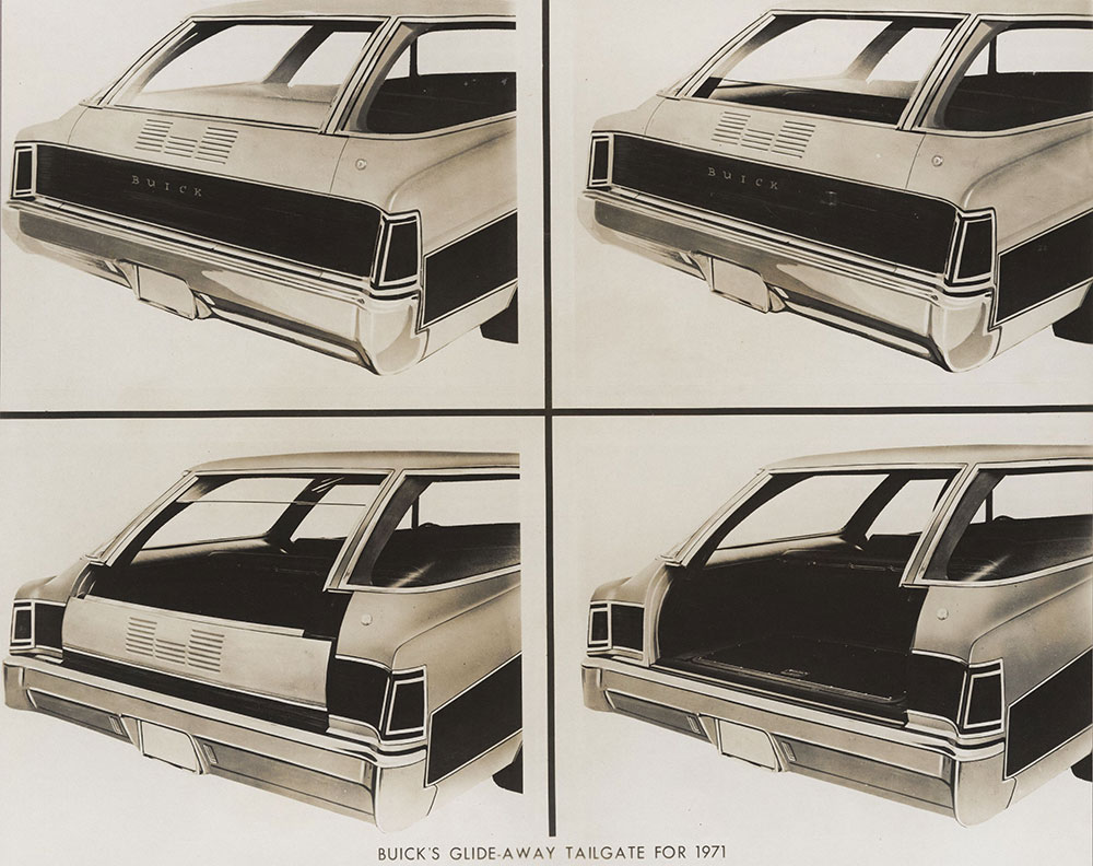 Buick Estate Wagon Tail Gate-1971