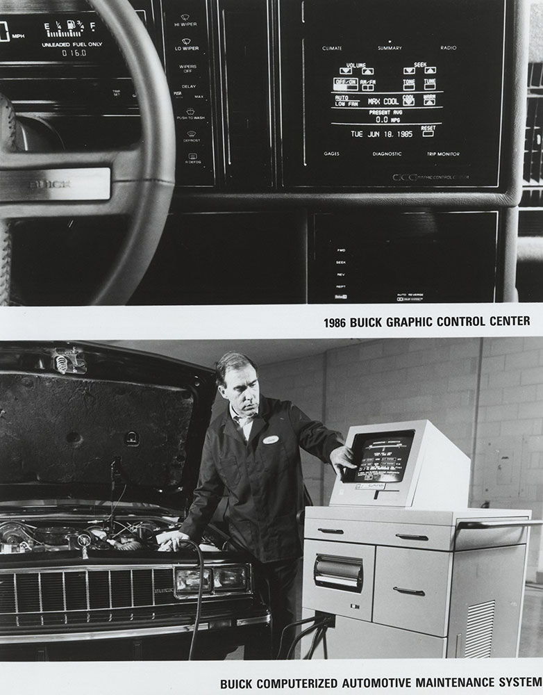 1986 Buick/Computerized Automotive Maintenance System